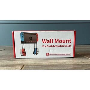 NEW Nintendo Switch Wall Mount for Switch & Switch OLED Joy-Con Game Card Holder